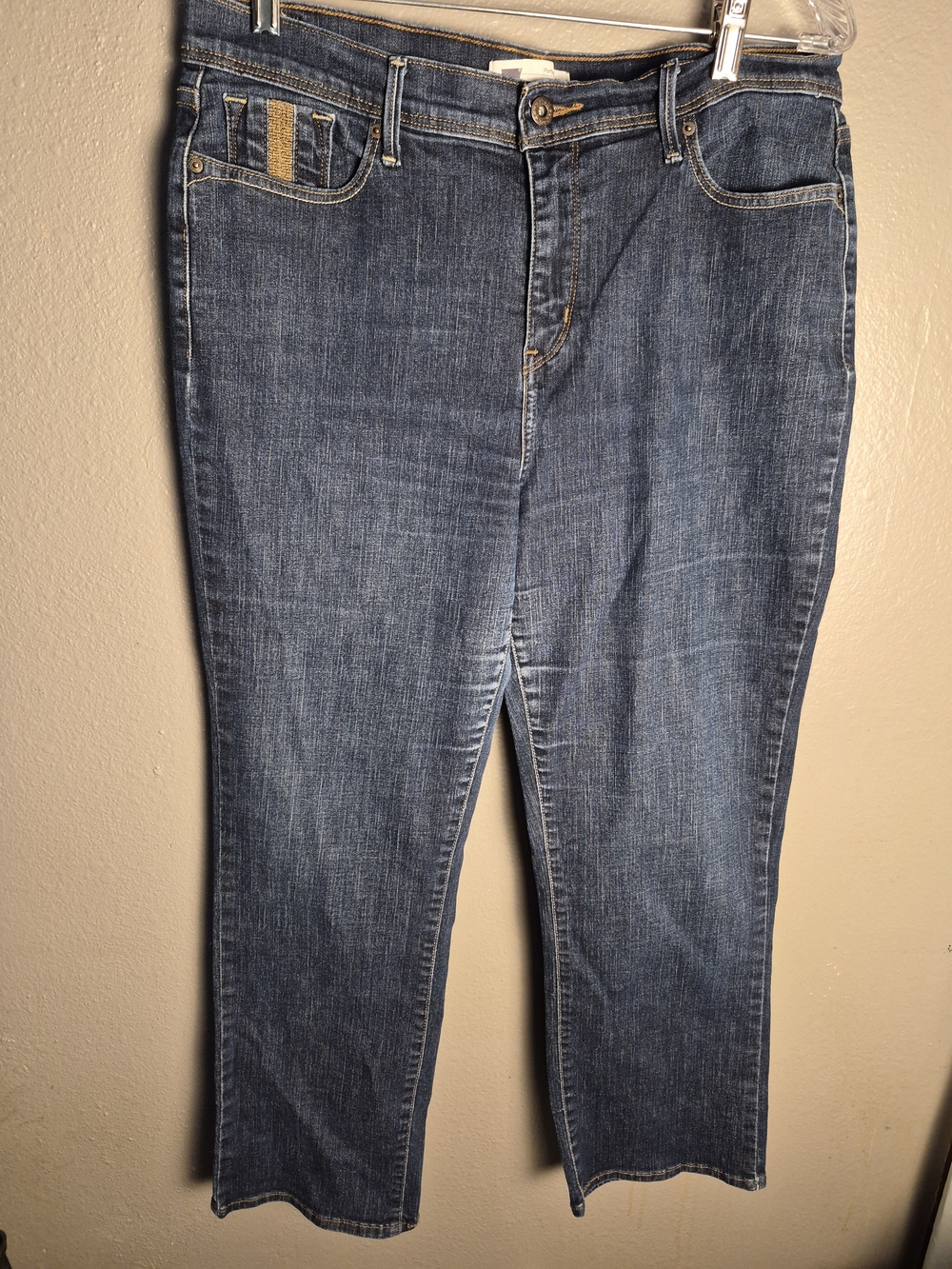 Levi's Women's Straight Leg Mid Blue Denim Jeans